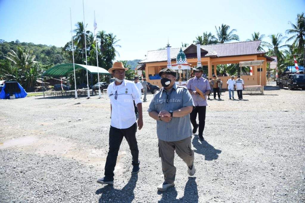  Tinjau Kesiapan MTQN ke-54 di Angkola Sangkunur, Bupati Tapsel : Sudah Capai 85 Persen