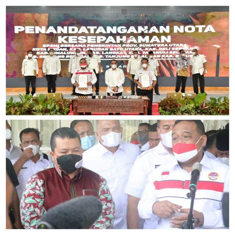 Bupati Tapsel Hadiri Rakortas Bersama Pemprovsu