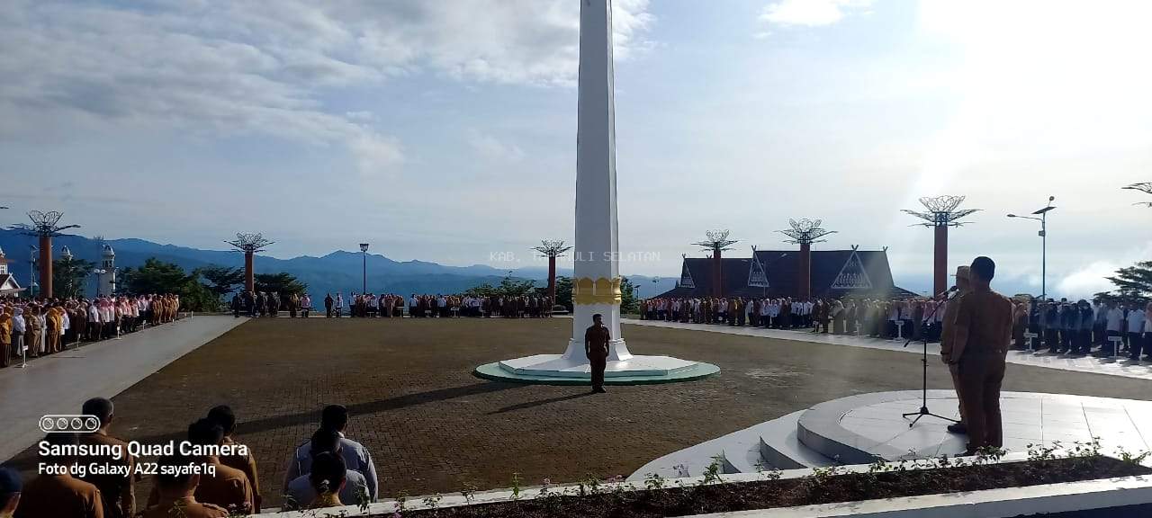 Apel Gabungan, Bupati Tapsel Pesan 3 Hal Penting