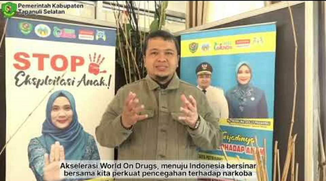 BUPATI TAPSEL - SELAMAT HARI ANTI NARKOBA INTERNASIONAL TAHUN 2023 (VIDEO) 