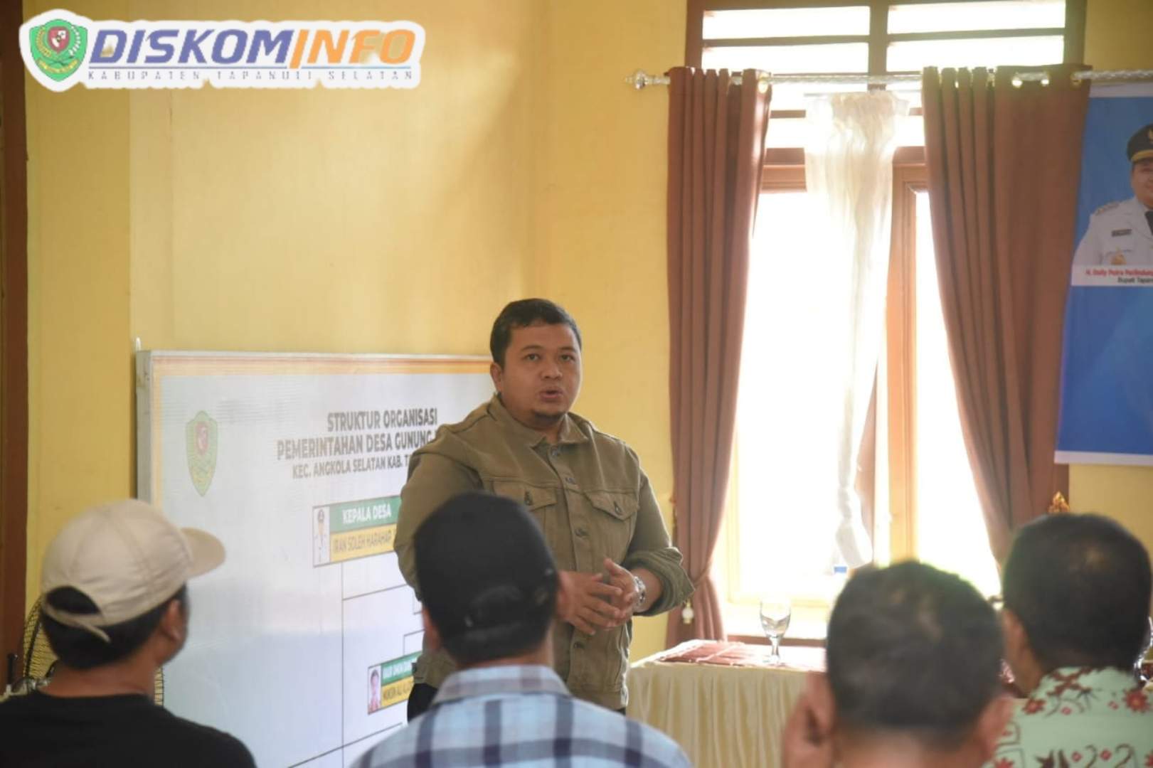 Ikuti Lomba Desa Binaan Tingkat Provsu, Bupati Tapsel Tinjau Kesiapan Gunung Baringin