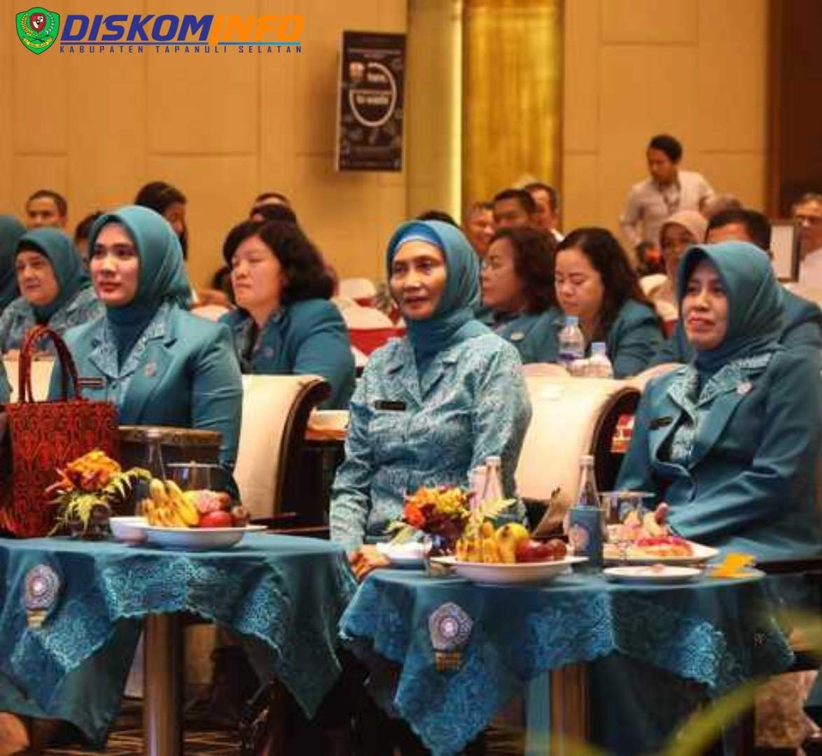 Moment Revitalisasi PKK, Rosalina Dolly Pasaribu Ikuti Rakorda TP PKK Sumut