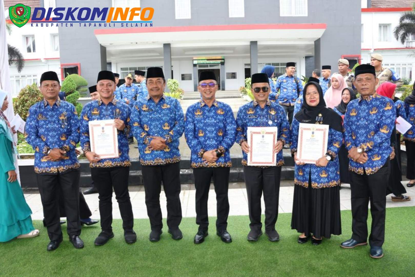 Sekda Tapsel Jadi Irup HUT Korpri ke-52