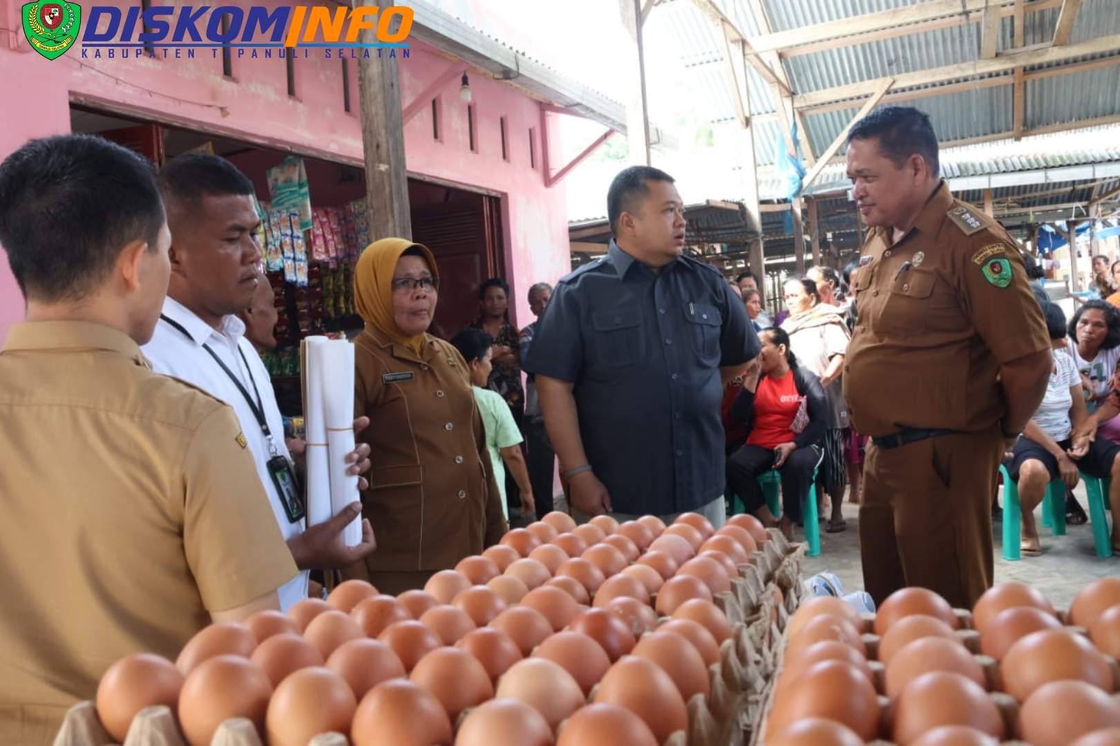 Pemkab Tapsel Gelar Gerakan Pasar Murah di Tantom Angkola
