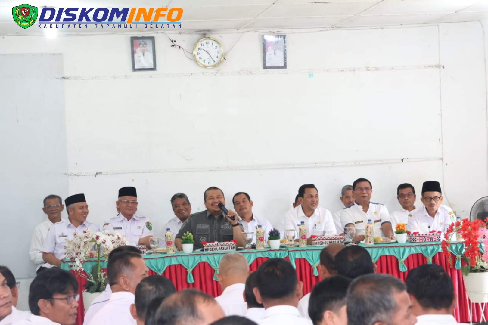 Bupati Tapsel Minta Semua Pihak Untuk Saling Ambil Peran Demi Meraih Hasil Yang Memuaskan