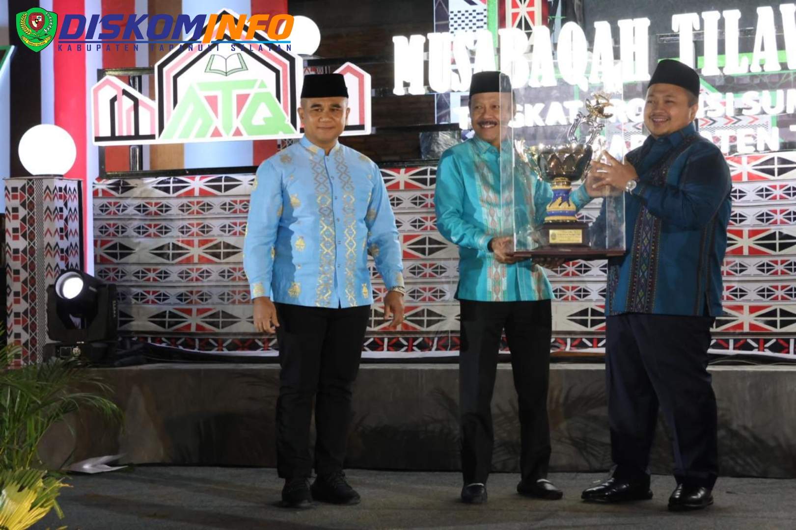 Buka MTQ Ke-39 Tingkat Provsu 2024, Pj Gubernur Sumut : Semoga Para Juara Dapat Membawa Nama Harum Sumut ke Tingkat Nasional