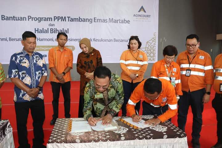 Bupati Gus Irawan Pasaribu Apresiasi PT. AR Atas Bantuannya Ke Pemkab Tapsel 