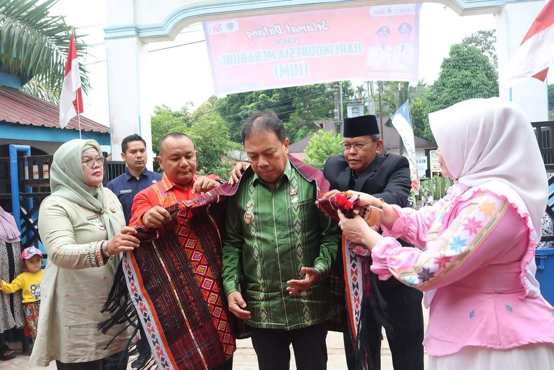 HIM di SMPN 1 Batang Toru, Bupati Tapsel Dorong Budaya Menabung, Tangkal Pinjol dan Judol