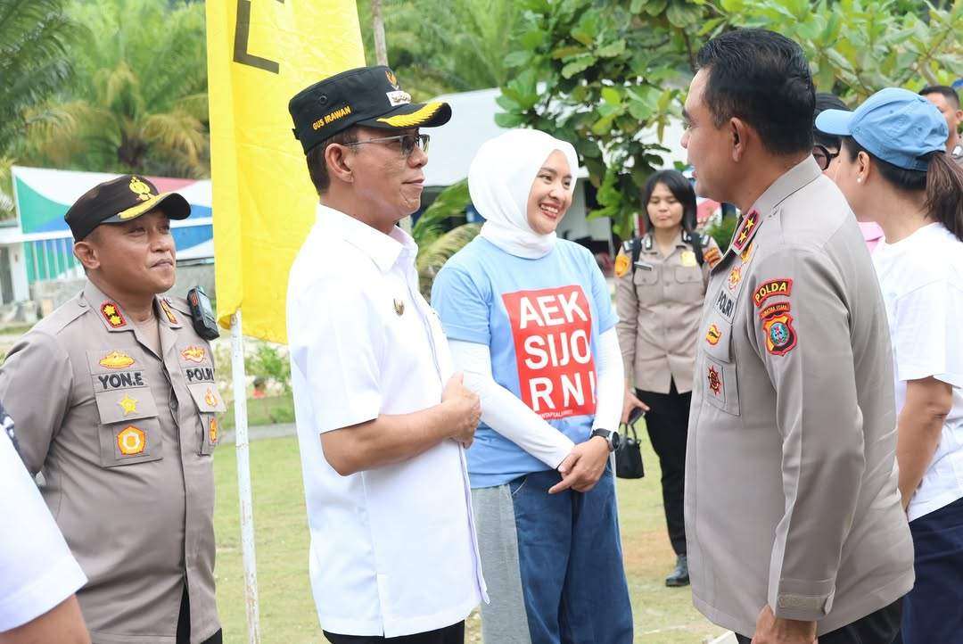 Kapolda Sumut Kunjungi Wisata Aek Sijorni, Dukung Pengembangan Pariwisata Tapsel