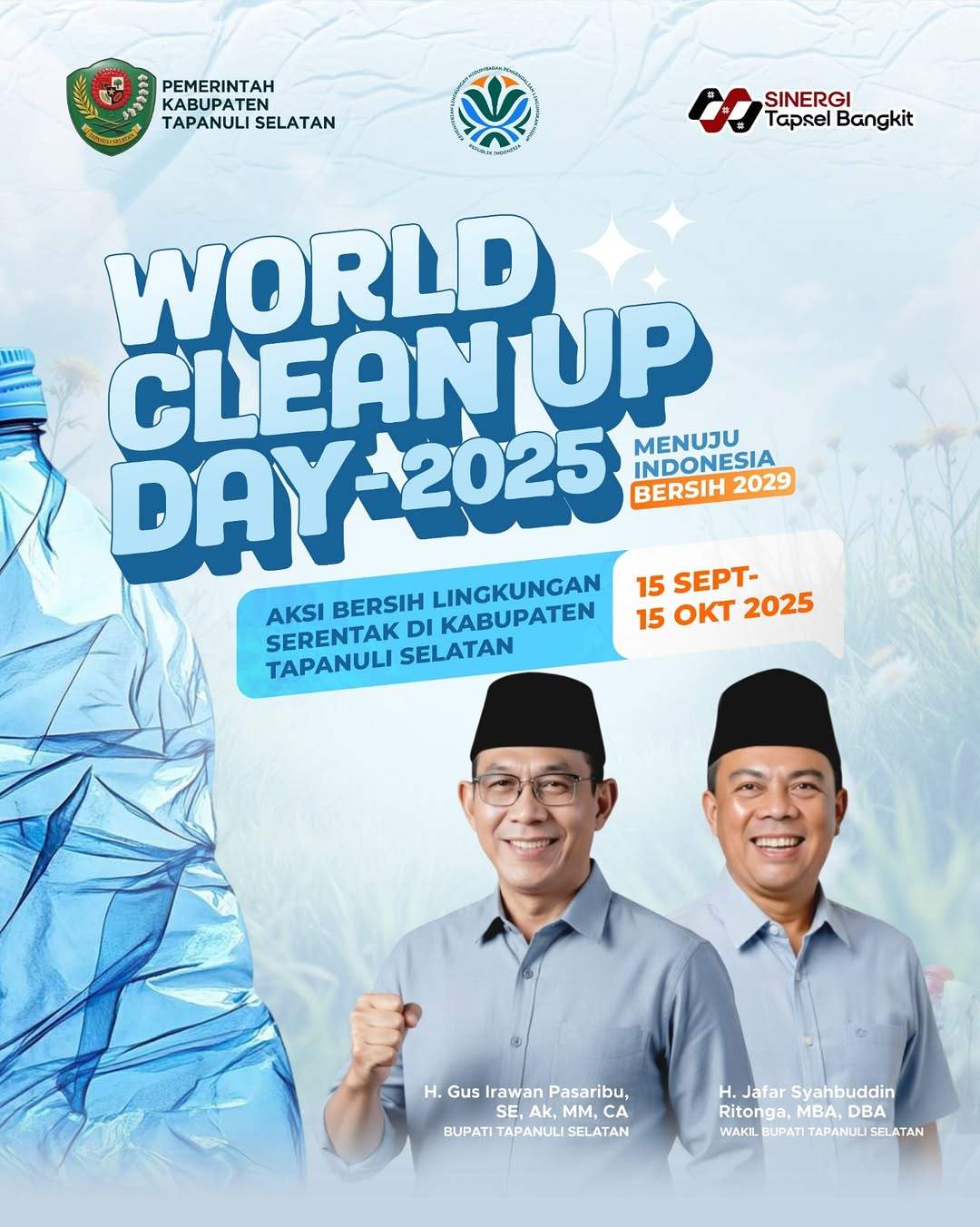 “World Clean Up Day - 2025 Menuju Indonesia Bersih 2029”