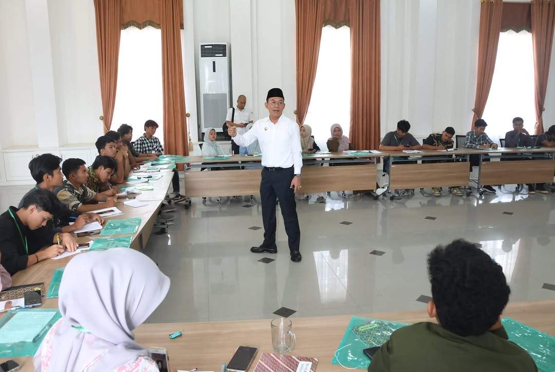 Bupati Tapsel Ajak Kader HMI Jadi Agen Perubahan di Era Digital