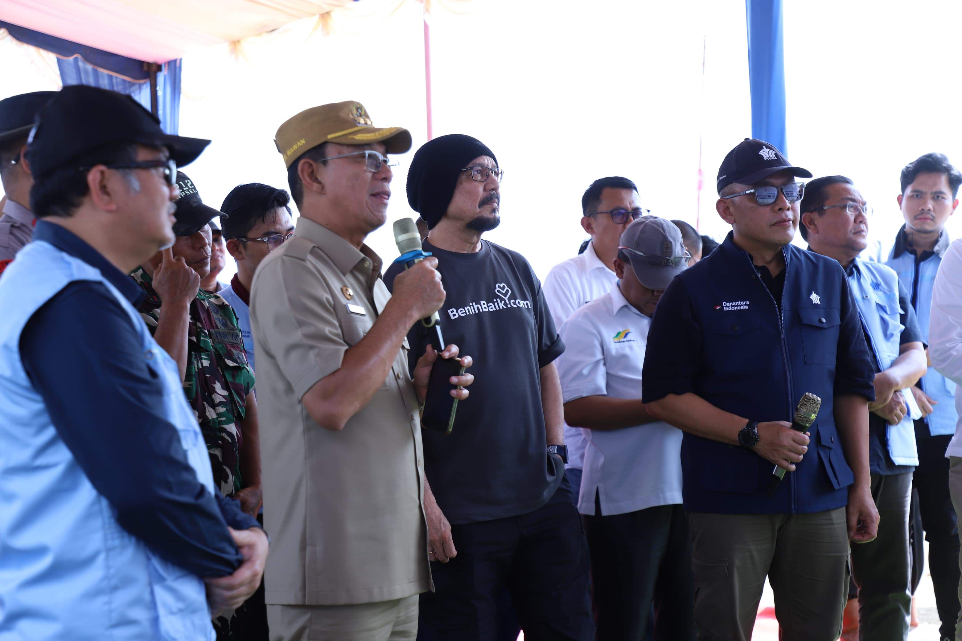 Bupati Gus Irawan Apresiasi Dukungan PTPN IV dan Andy F. Noya dalam Pemulihan Pascabencana di Tapsel