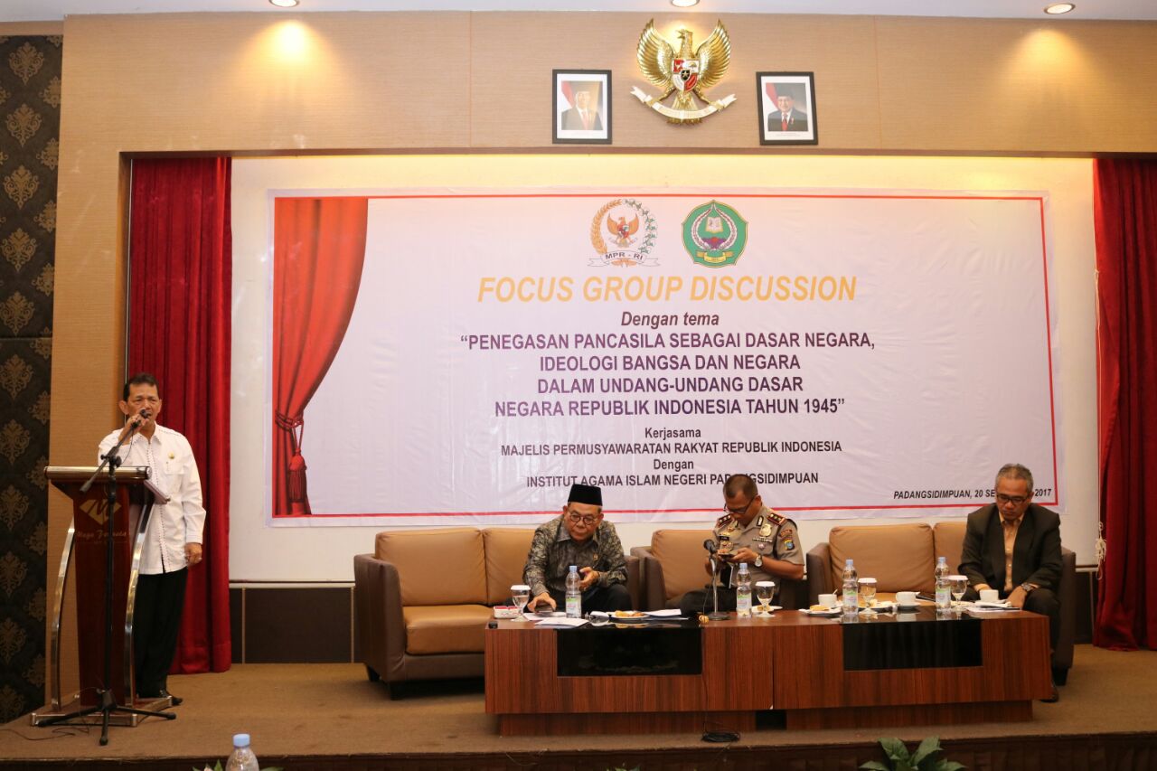 Hadiri Diskusi FGD, Bupati Minta Jangan Lupakan Sejarah