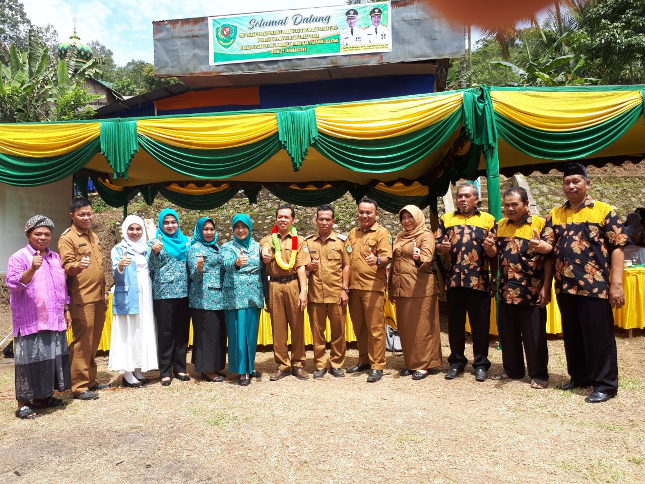 TP PKK Provinsi Sumatera Utara Lakukan  Evaluasi Di Empat Kecamatan Di Tapsel