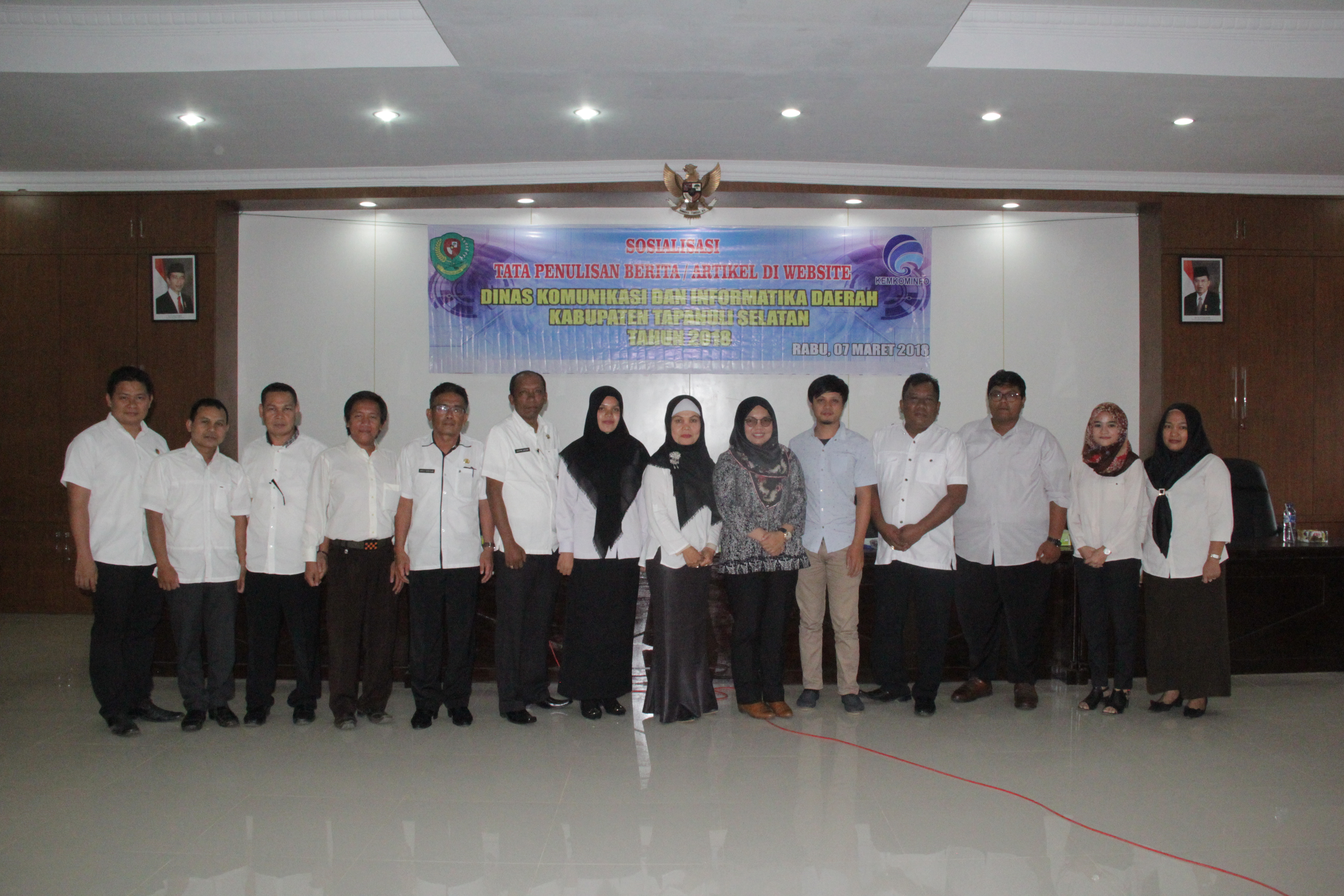 Sosialisasi Tata Cara Penulisan Berita/Artikel Di Website