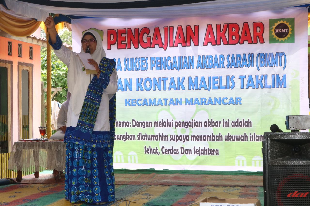 Kecamatan Marancar Gelar Pengajian Akbar BKMT