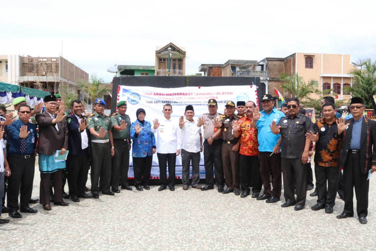 Bupati Nyatakan Perang Terhadap Narkoba