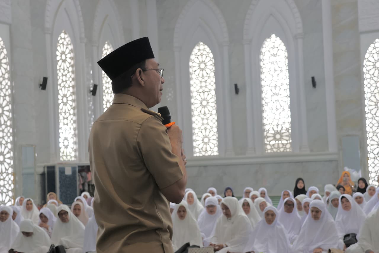 Bupati Tapanuli Selatan Gus Irawan Pasaribu Resmi Buka Manasik Haji Akbar 2026, 130 Jemaah Diharapkan Raih Haji Mabrur